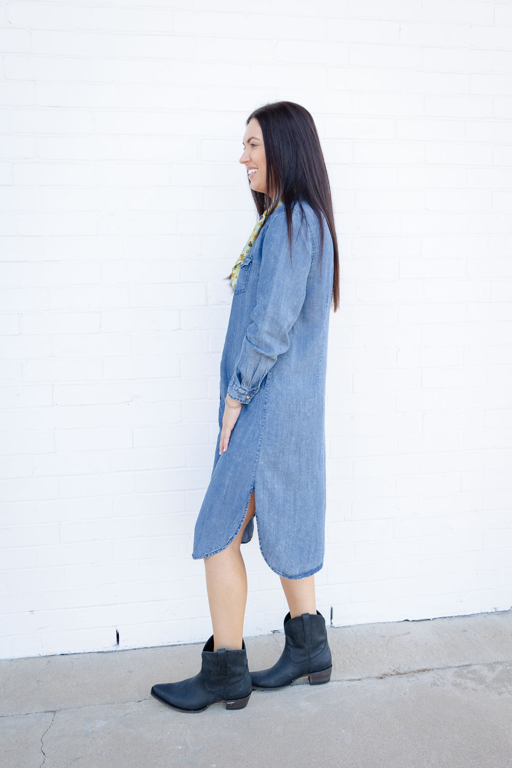 Denim Tencel Duster