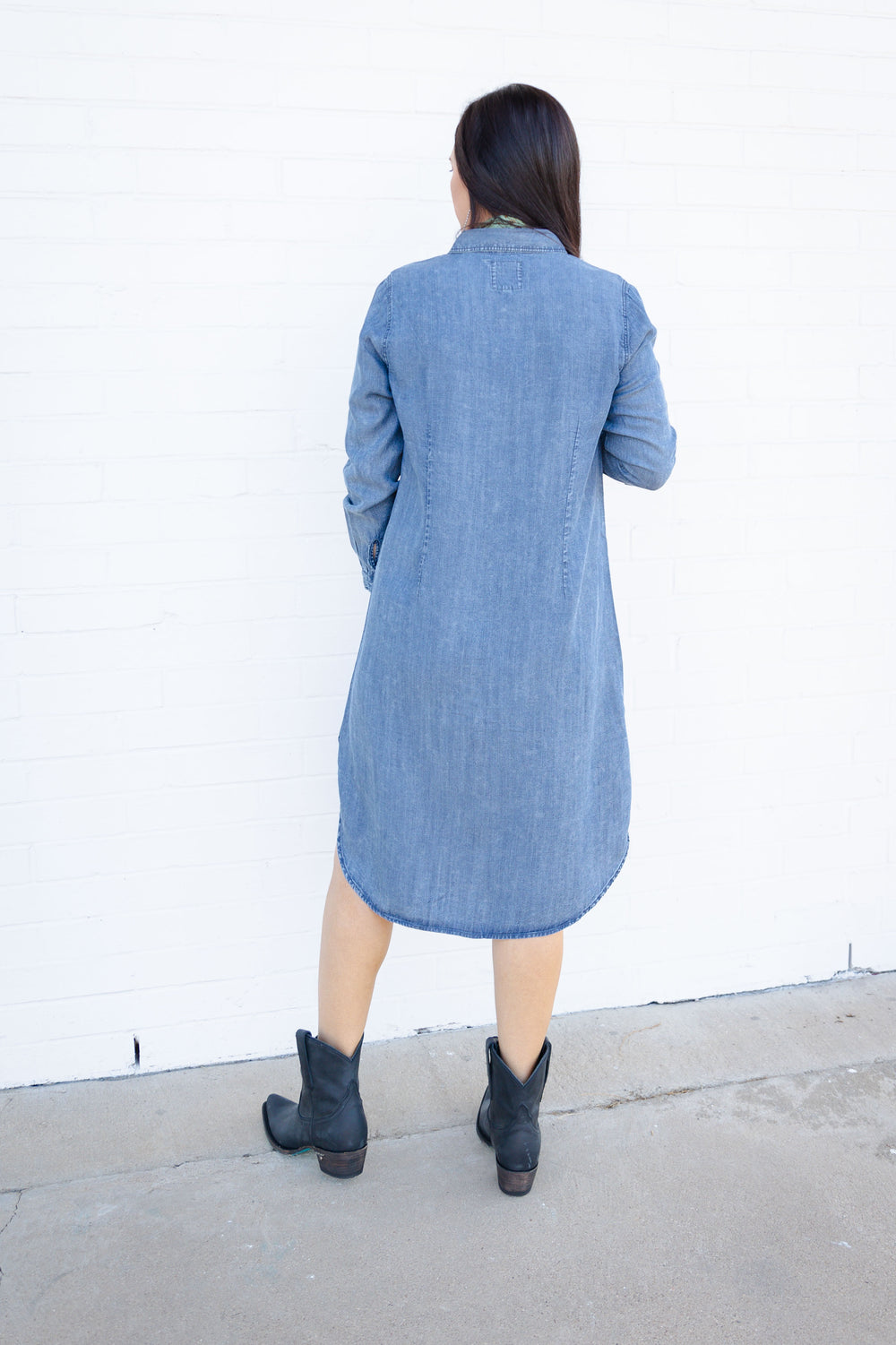 Denim Tencel Duster