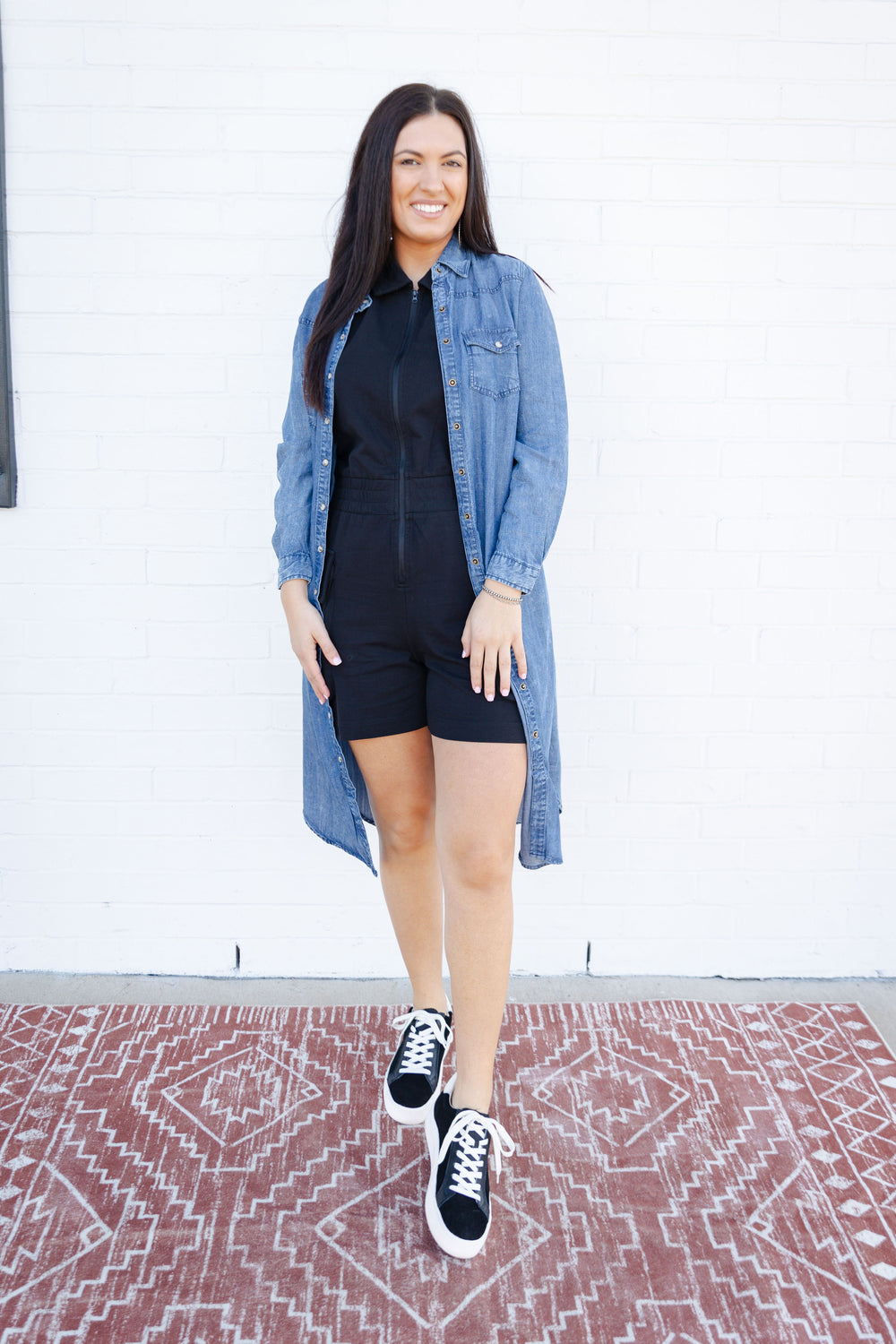 Denim Tencel Duster