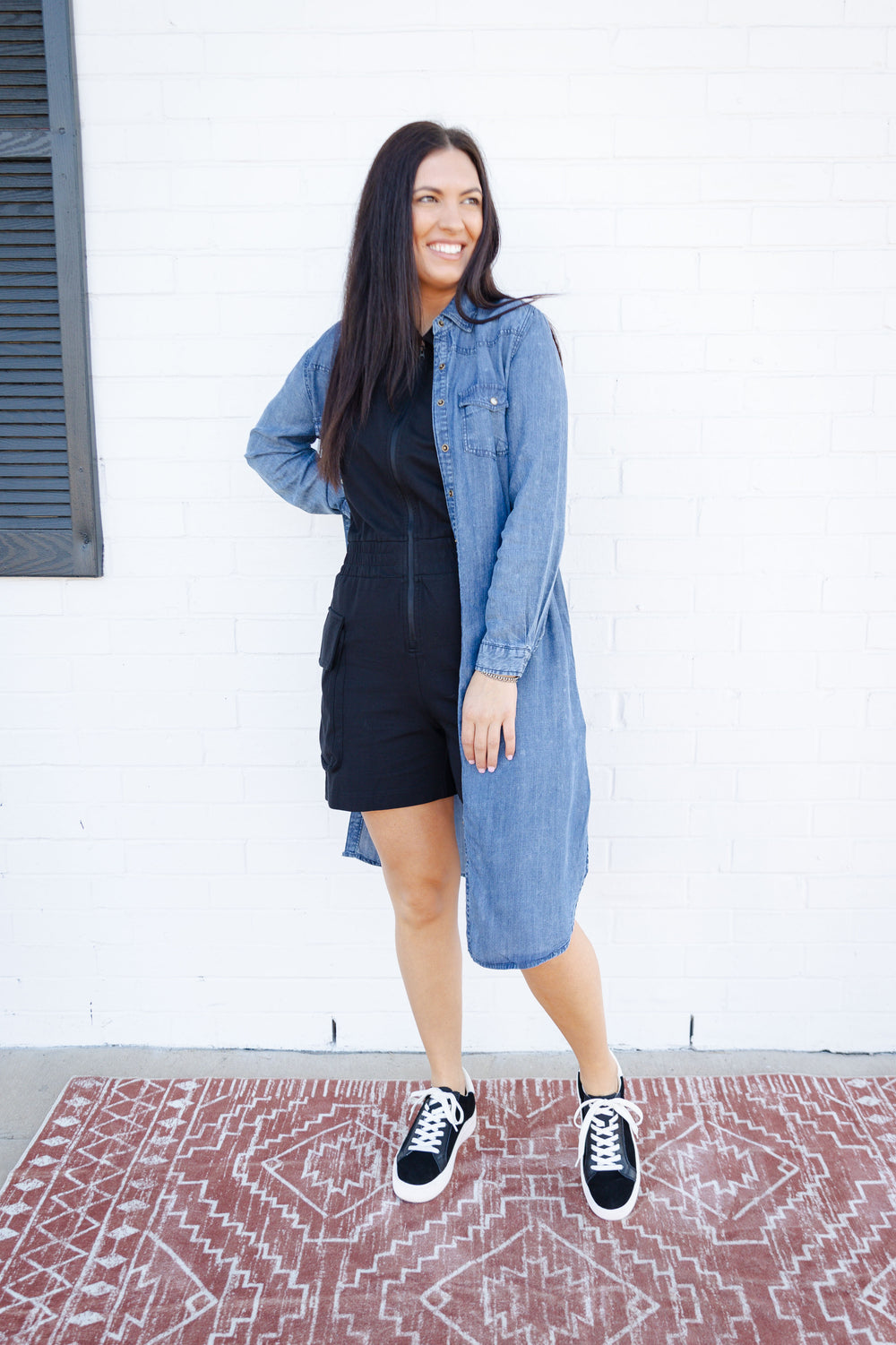 Denim Tencel Duster