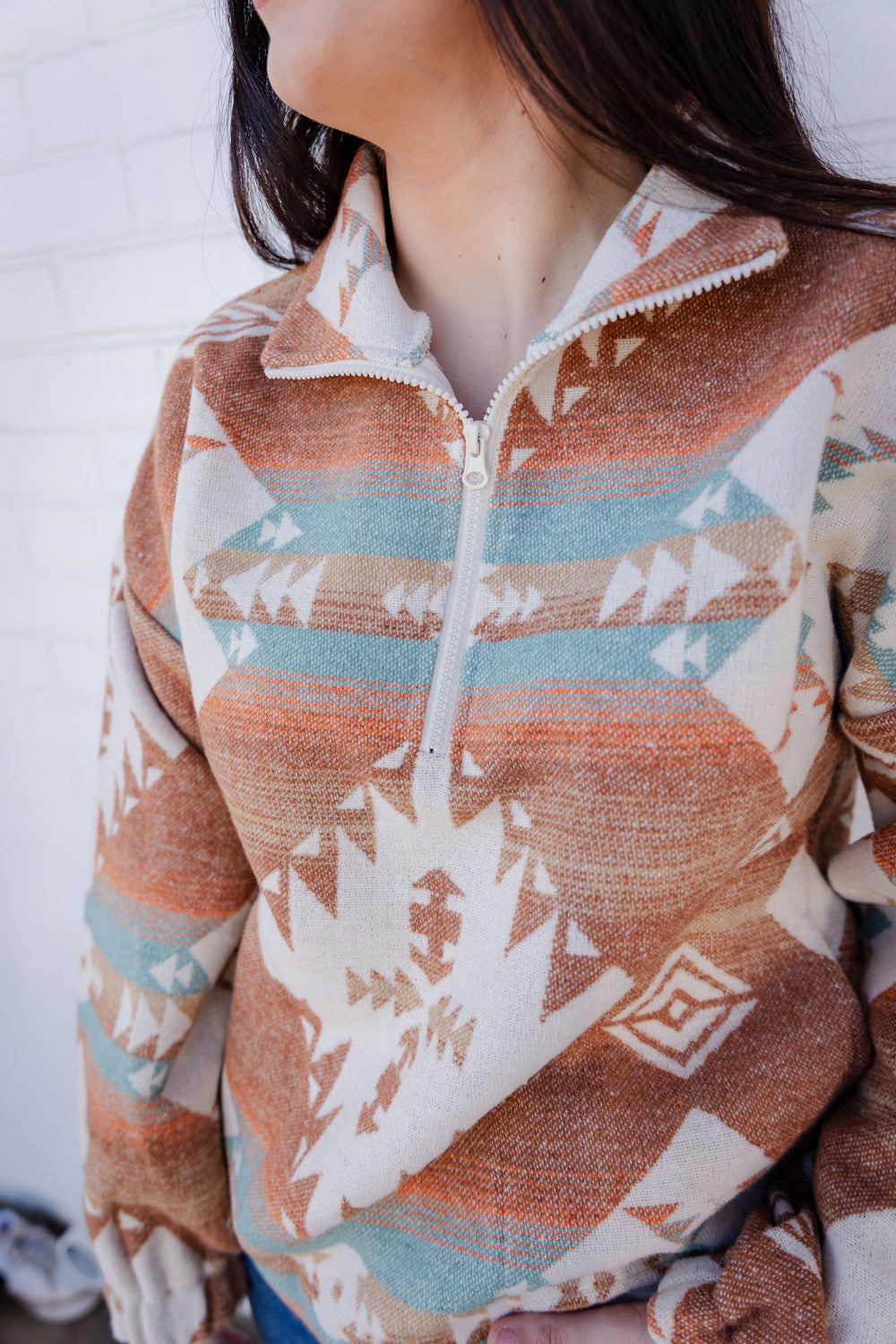 Desert Aztec Quarter Zip