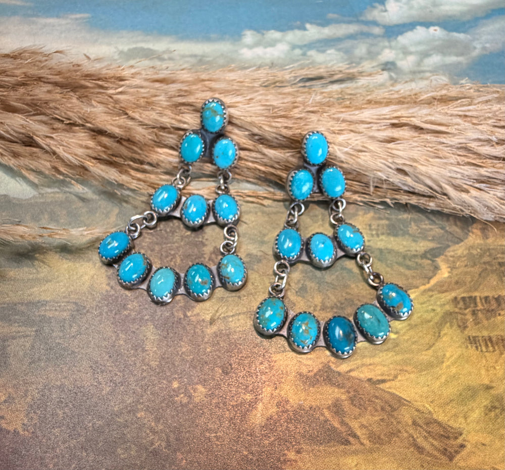 Dainty Kingman Chandelier Earrings 2.0