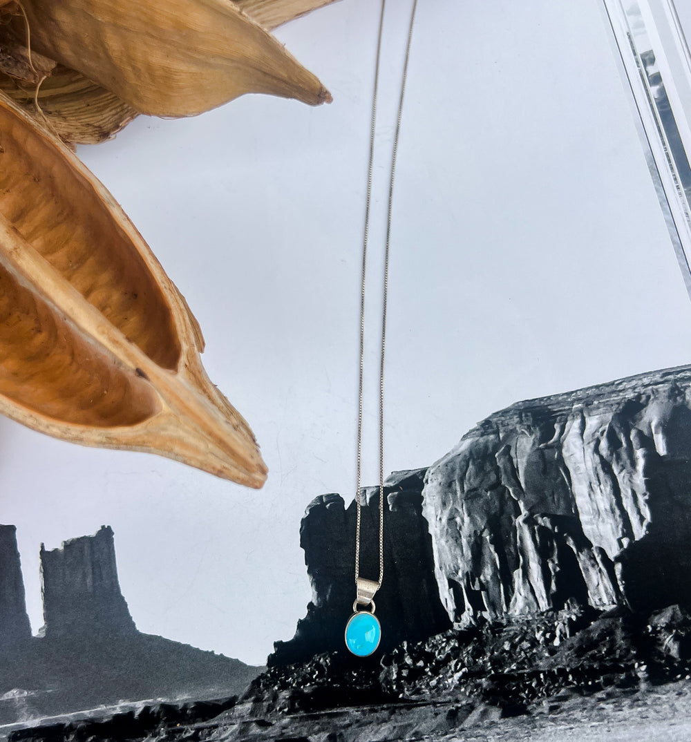 Dainty Turquoise Everyday Necklace