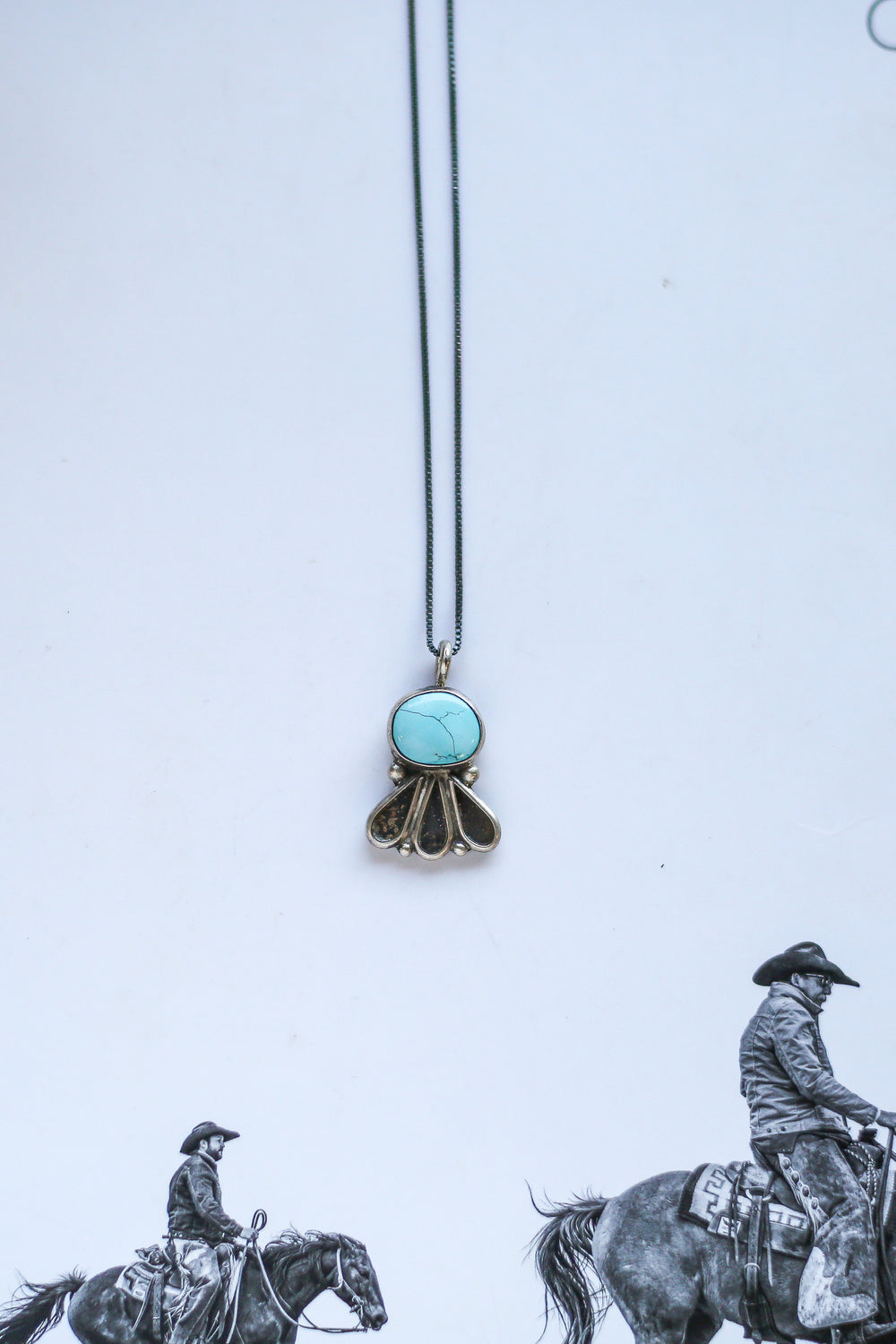 Dainty Turquoise Kara Pendant
