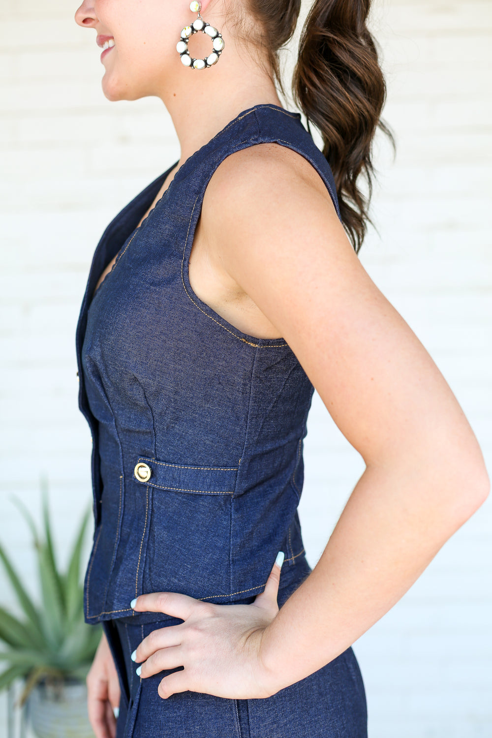 Dark Denim Louise Set