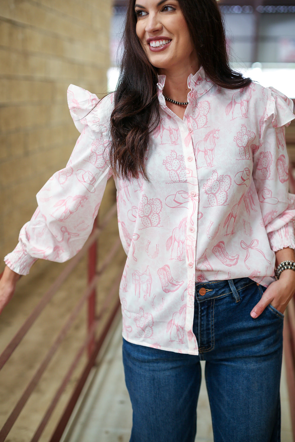 Desert Bloom Bridget Blouse