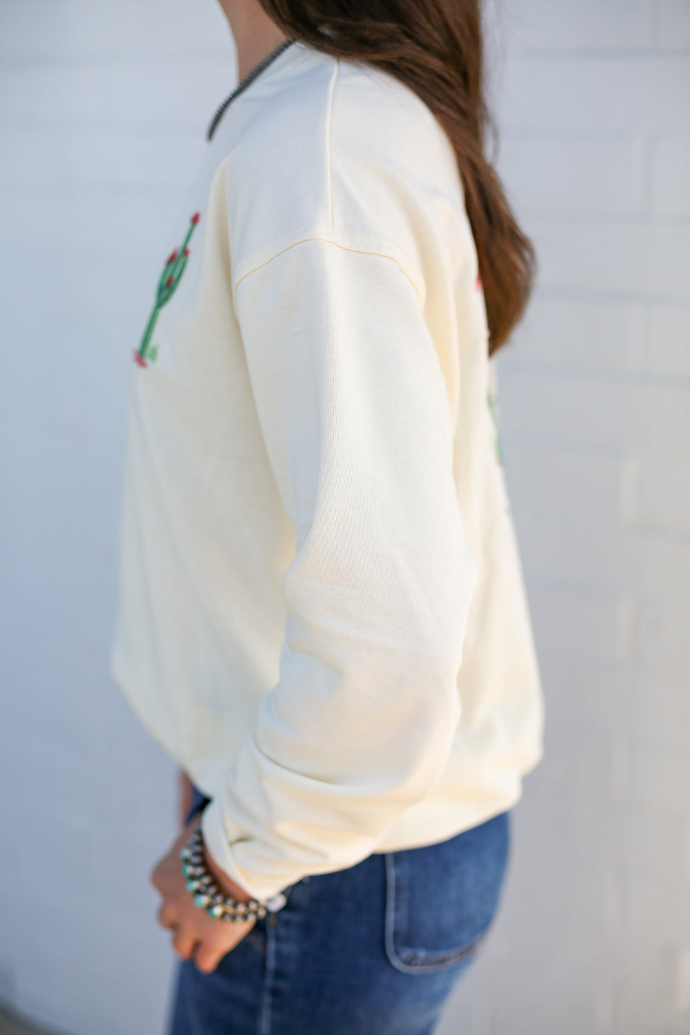 Desert Cowboy Embroidered Sweatshirt