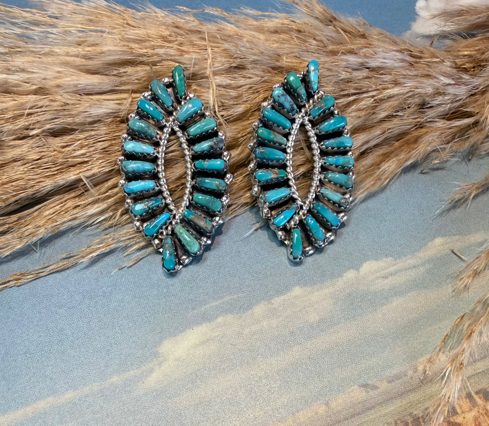 Desert Eye Turquoise Earrings 1.0