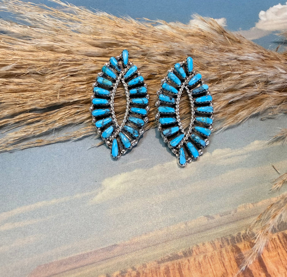 Desert Eye Turquoise Earrings 2.0