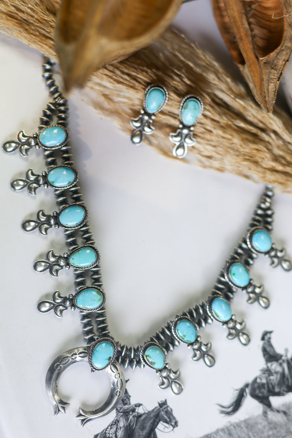 Desert Moon Squash Blossom Set