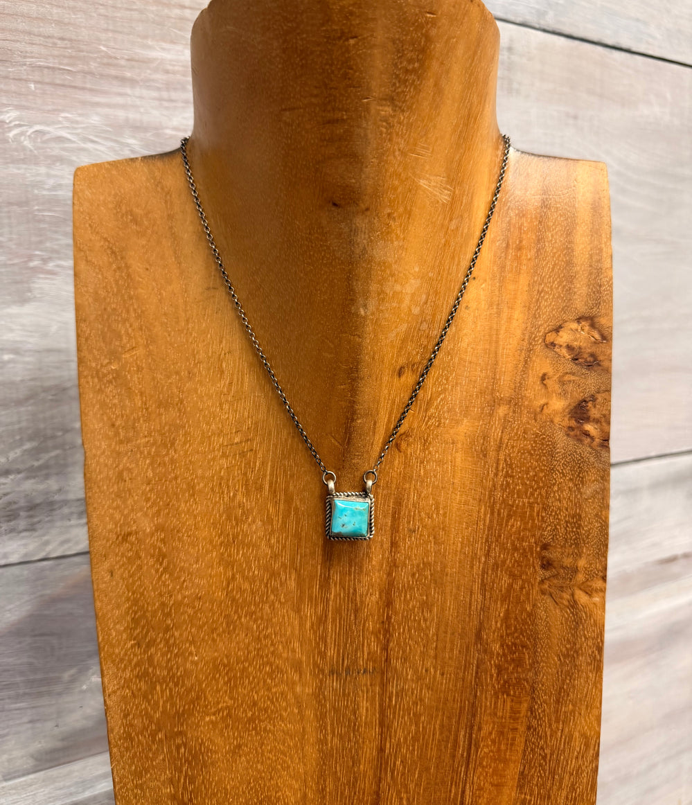 Dixon Kingman Square Bar Necklace 6.0