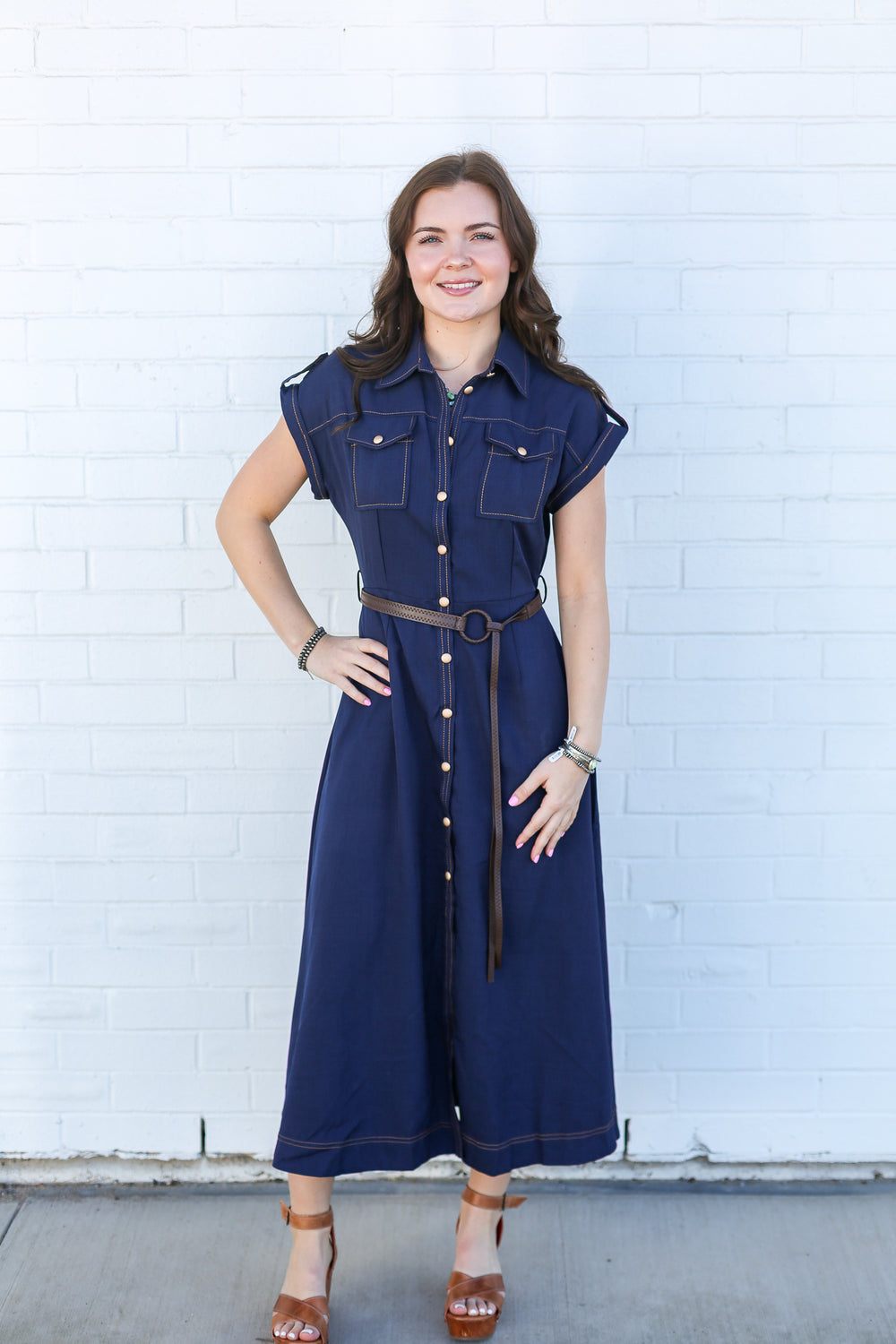 Downtown Denim Dress