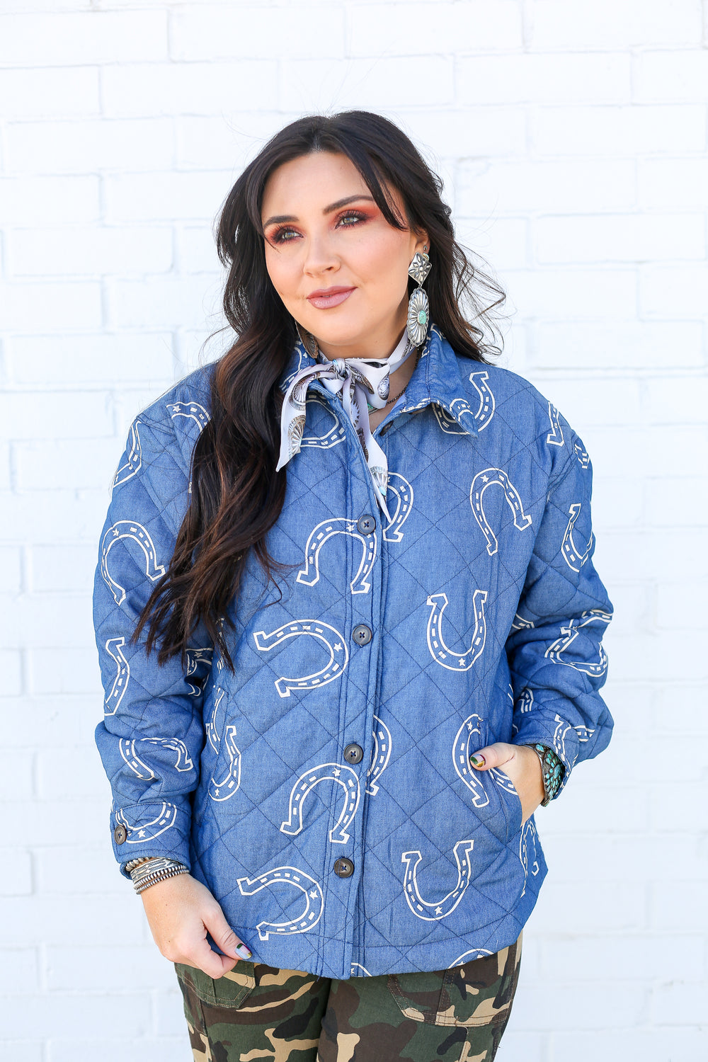 Dusty Denim Ringers Jacket