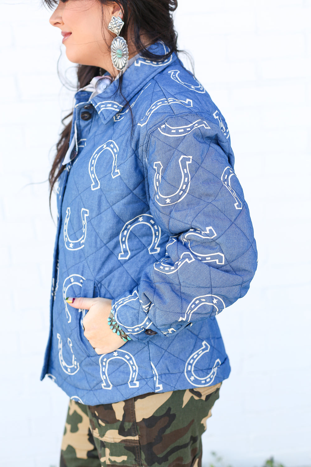 Dusty Denim Ringers Jacket