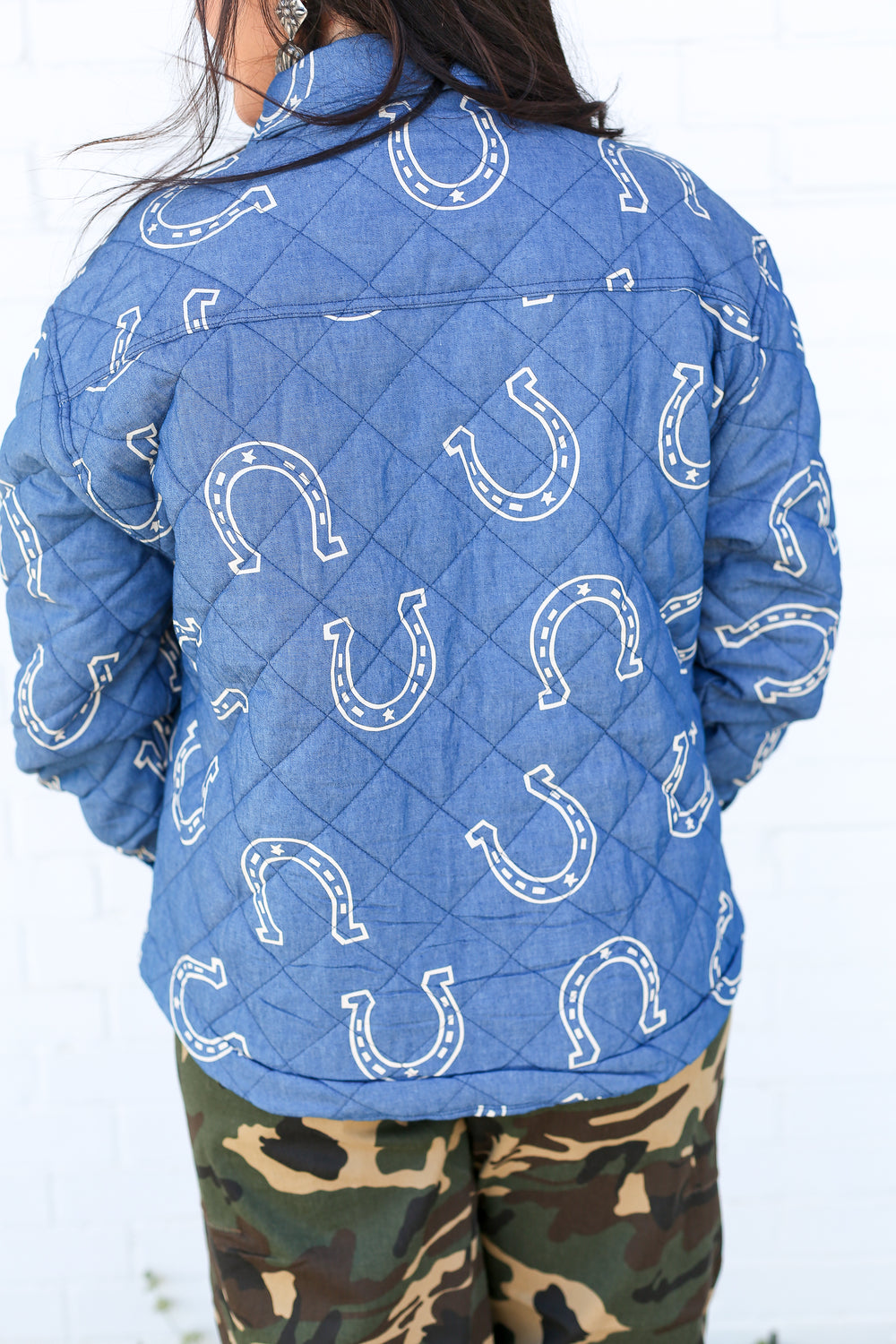 Dusty Denim Ringers Jacket