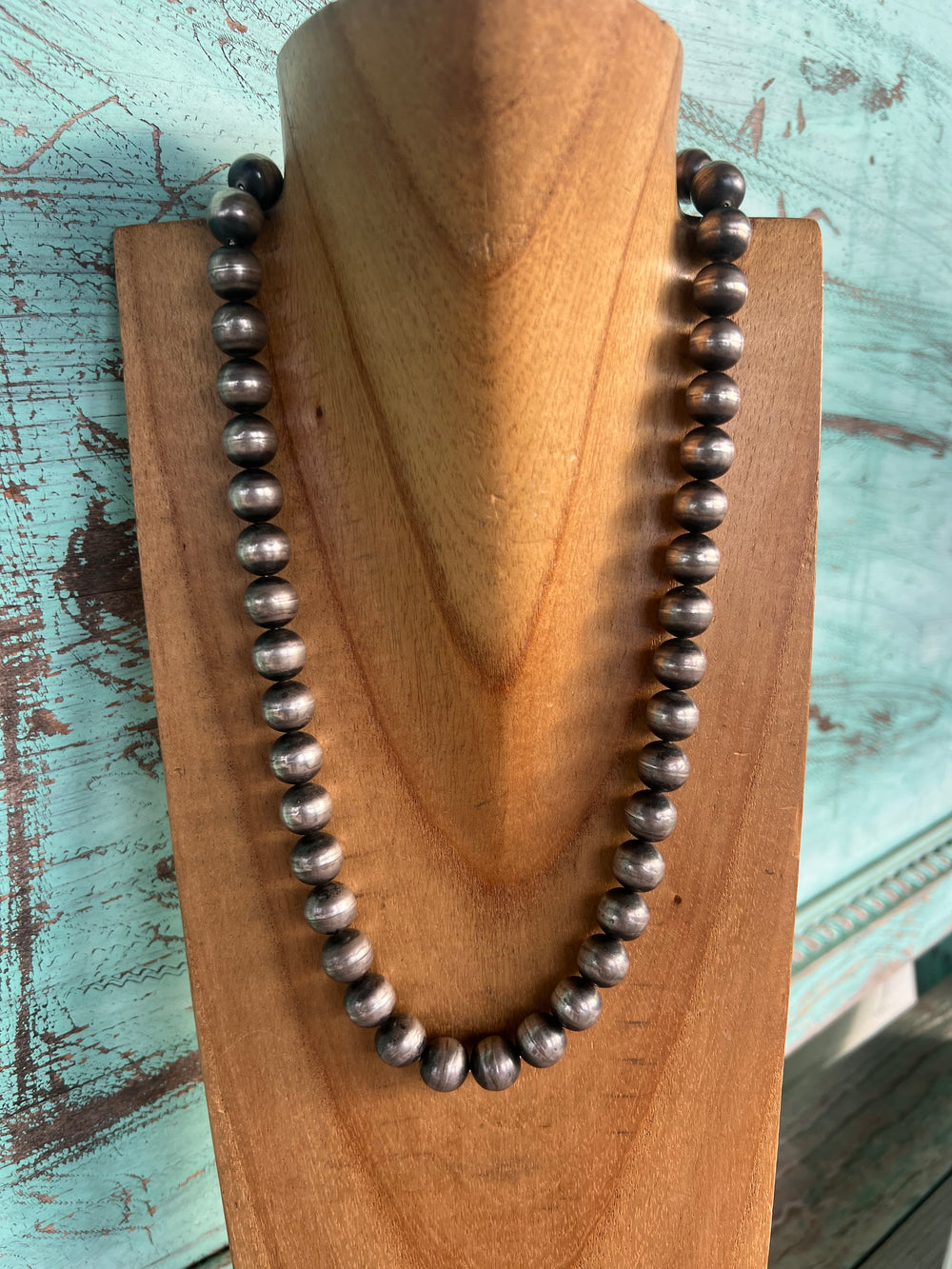 12mm Handmade Navajo Pearl Necklace