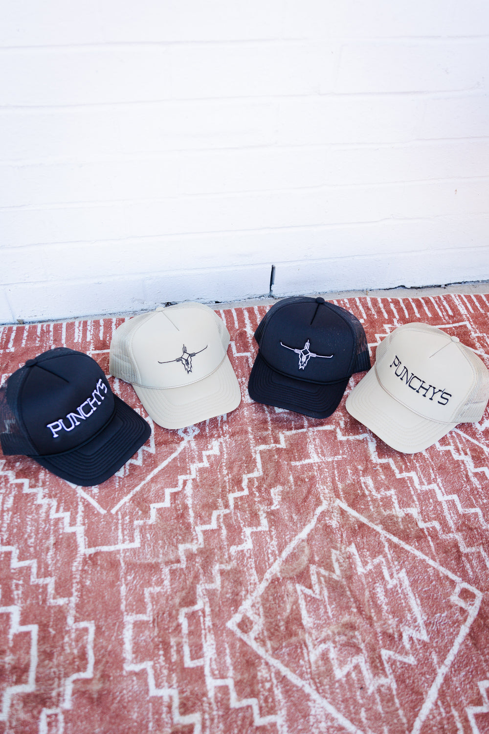 Embroidered Punchy's Hats