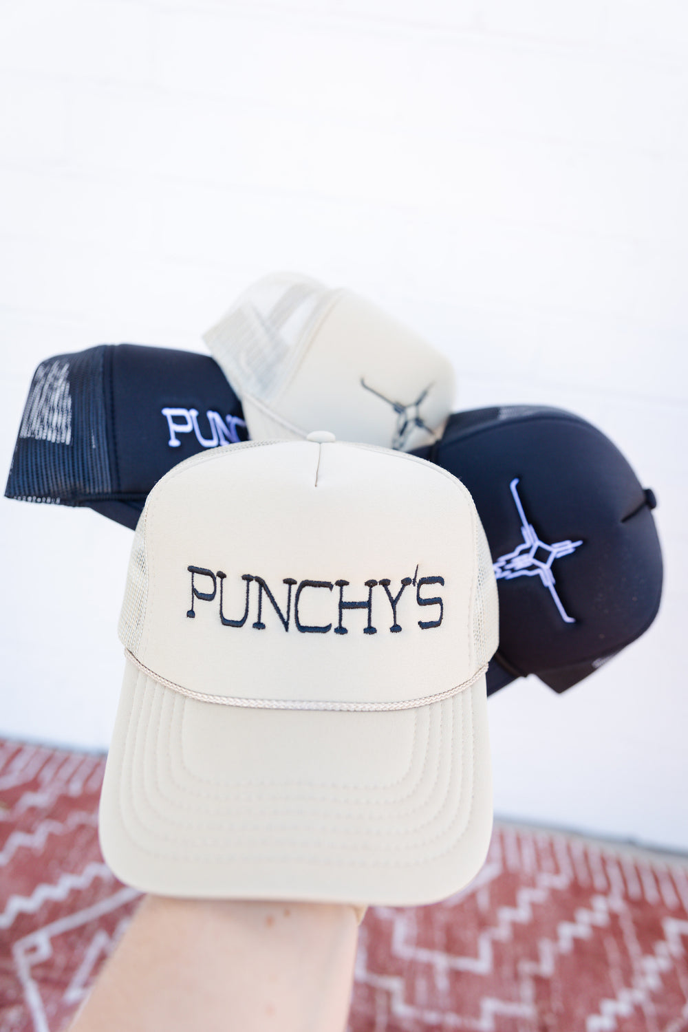 Embroidered Punchy's Hats