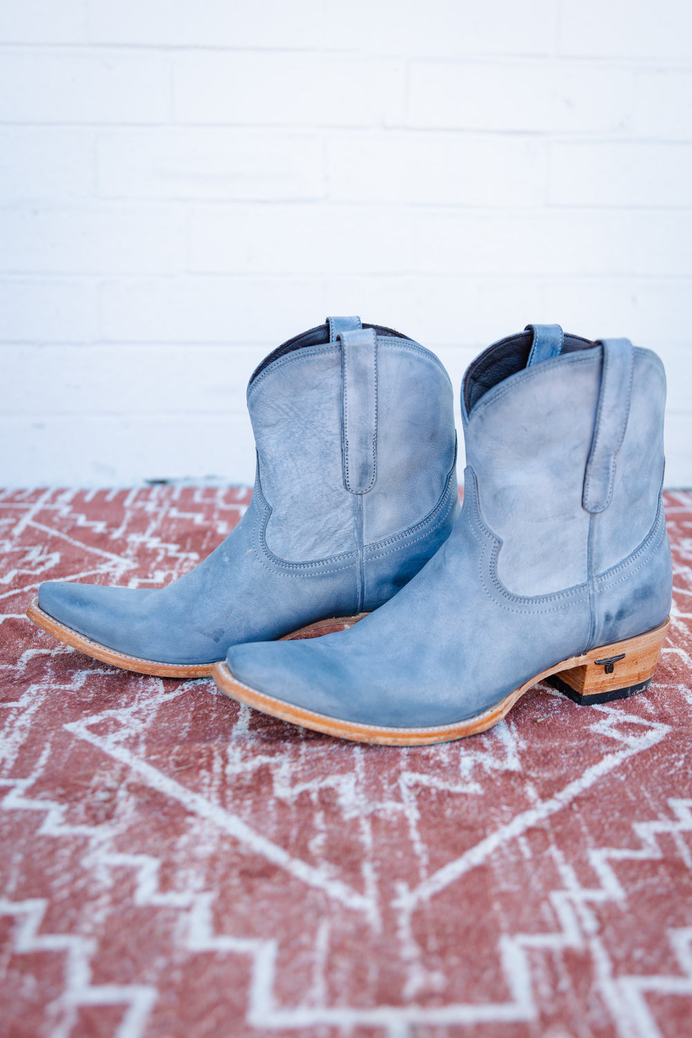 Emma Jane Bootie Washed Denim