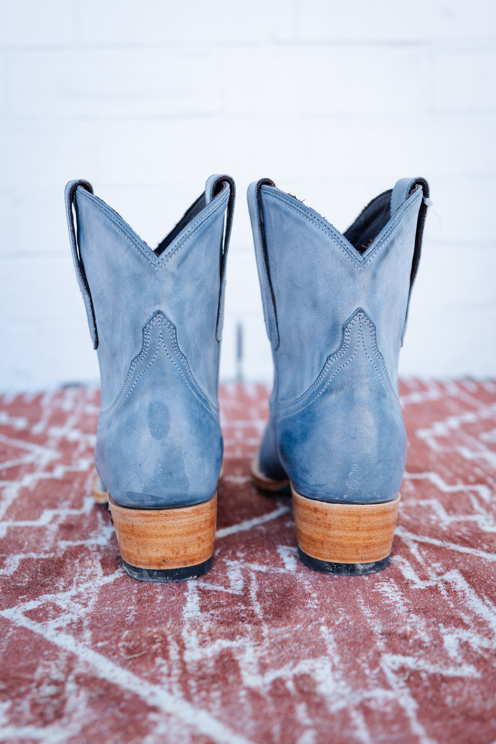 Emma Jane Bootie Washed Denim