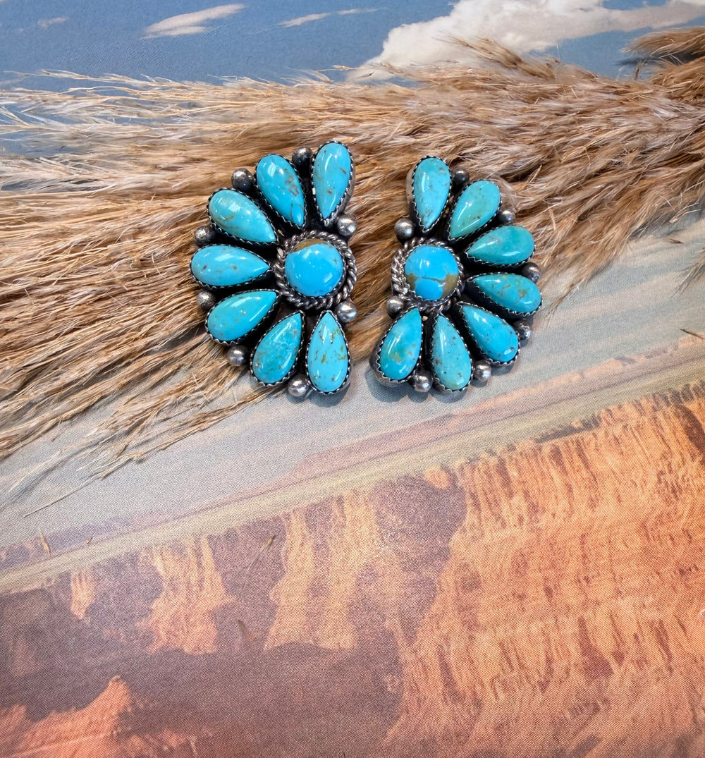 Effie Half Cluster Earrings 2.0