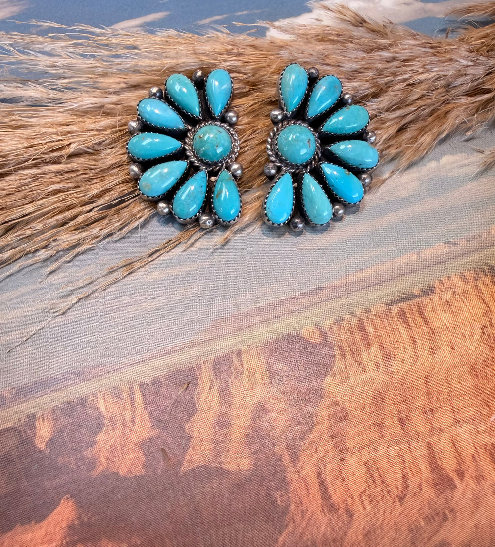 Effie Half Cluster Earrings 3.0