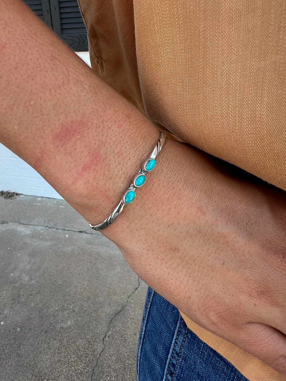 Everyday 3 Stone Stacker Cuff 1.0