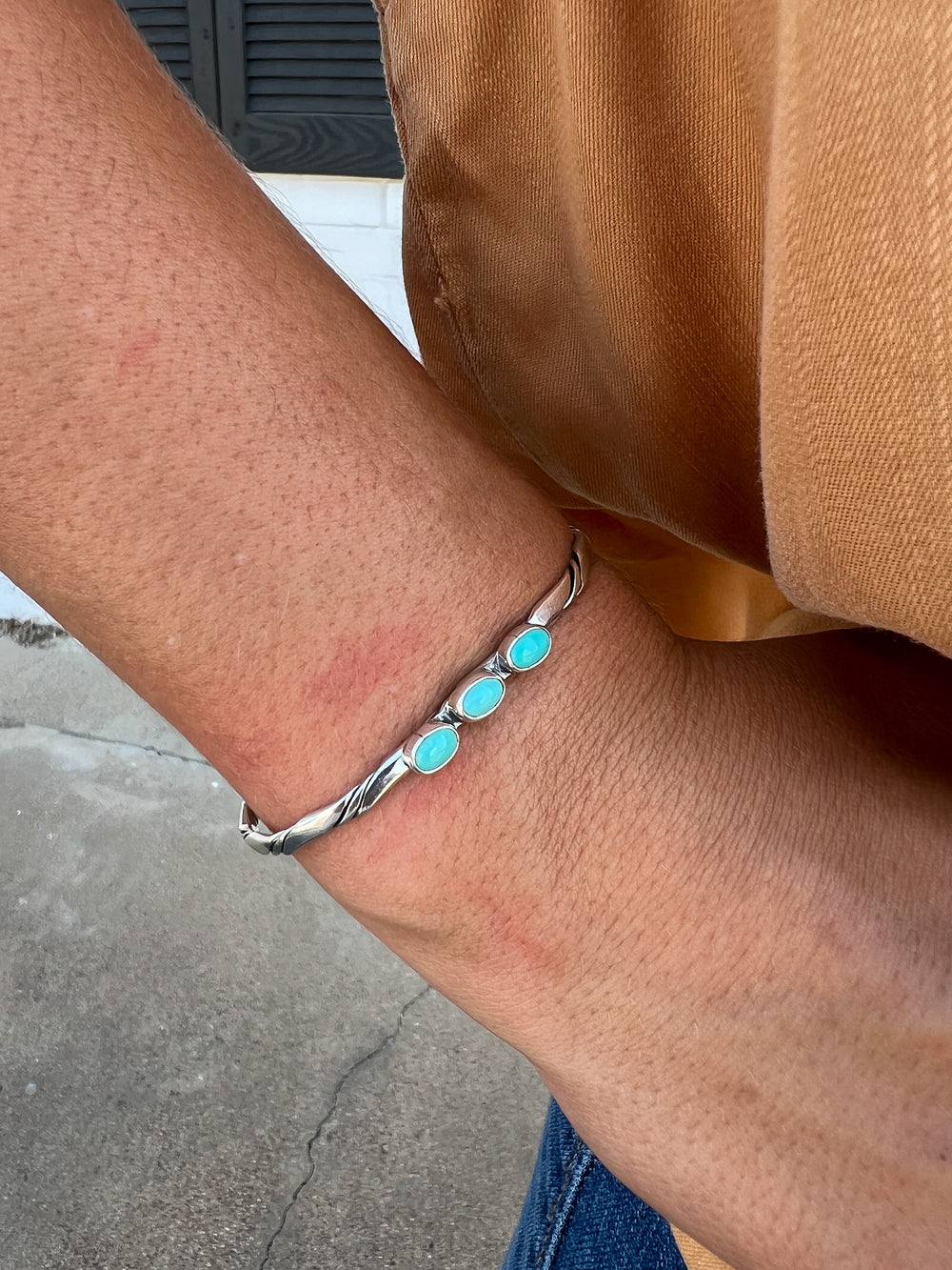 Everyday 3 Stone Stacker Cuff 2.0