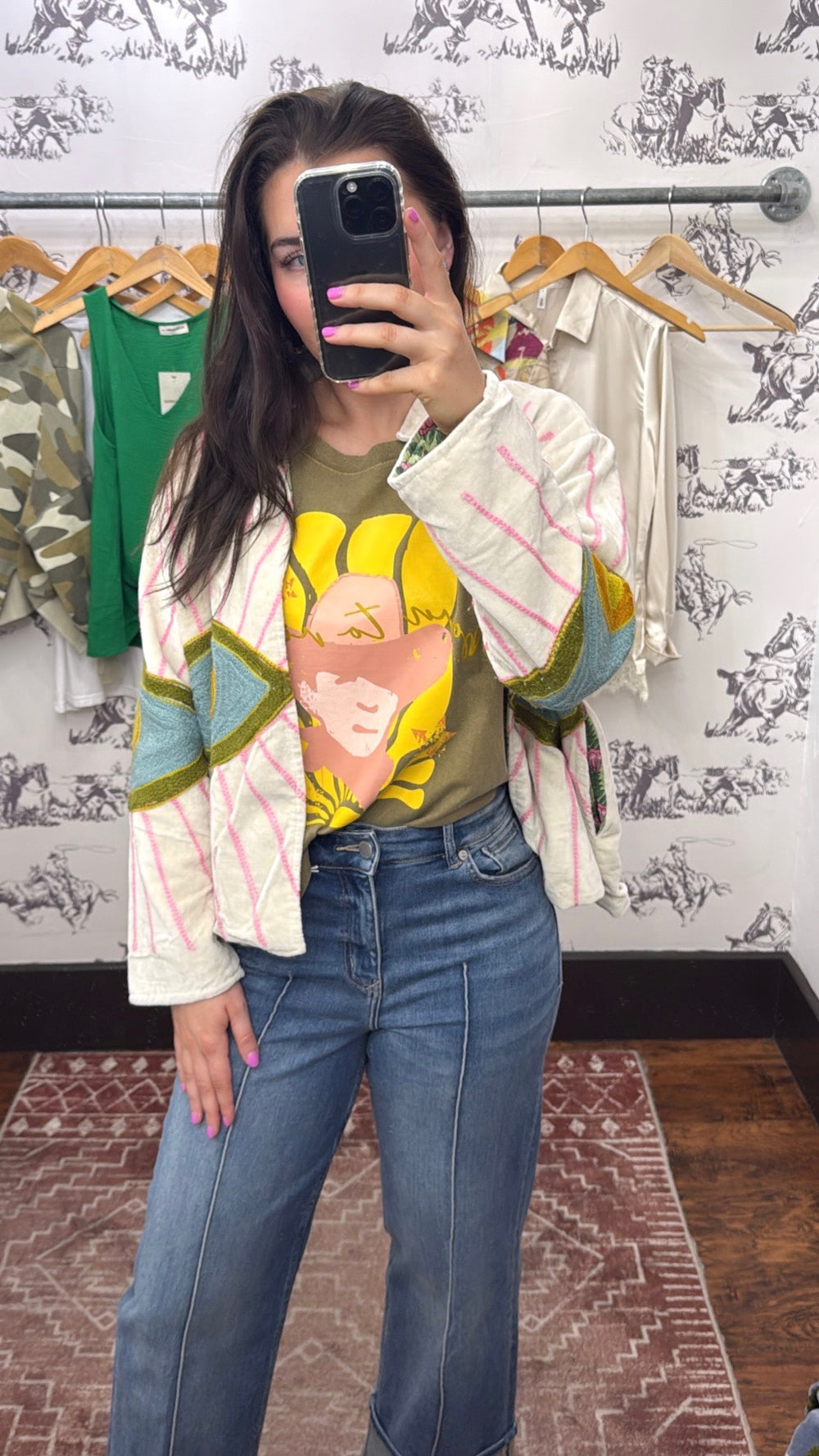 Evil Eye Velvet Jacket