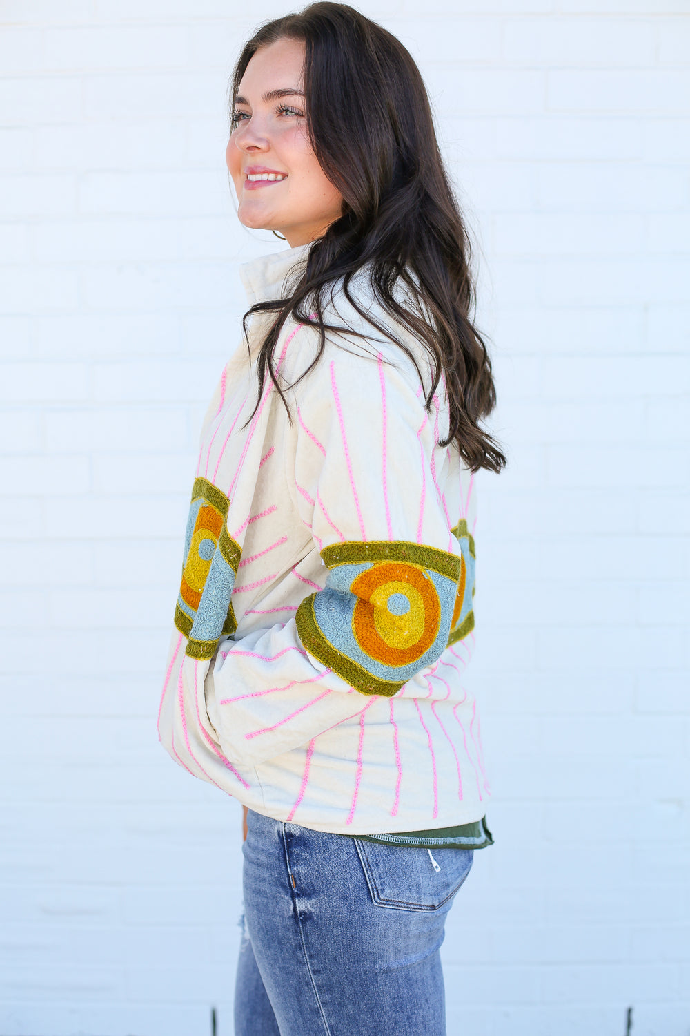 Evil Eye Velvet Jacket