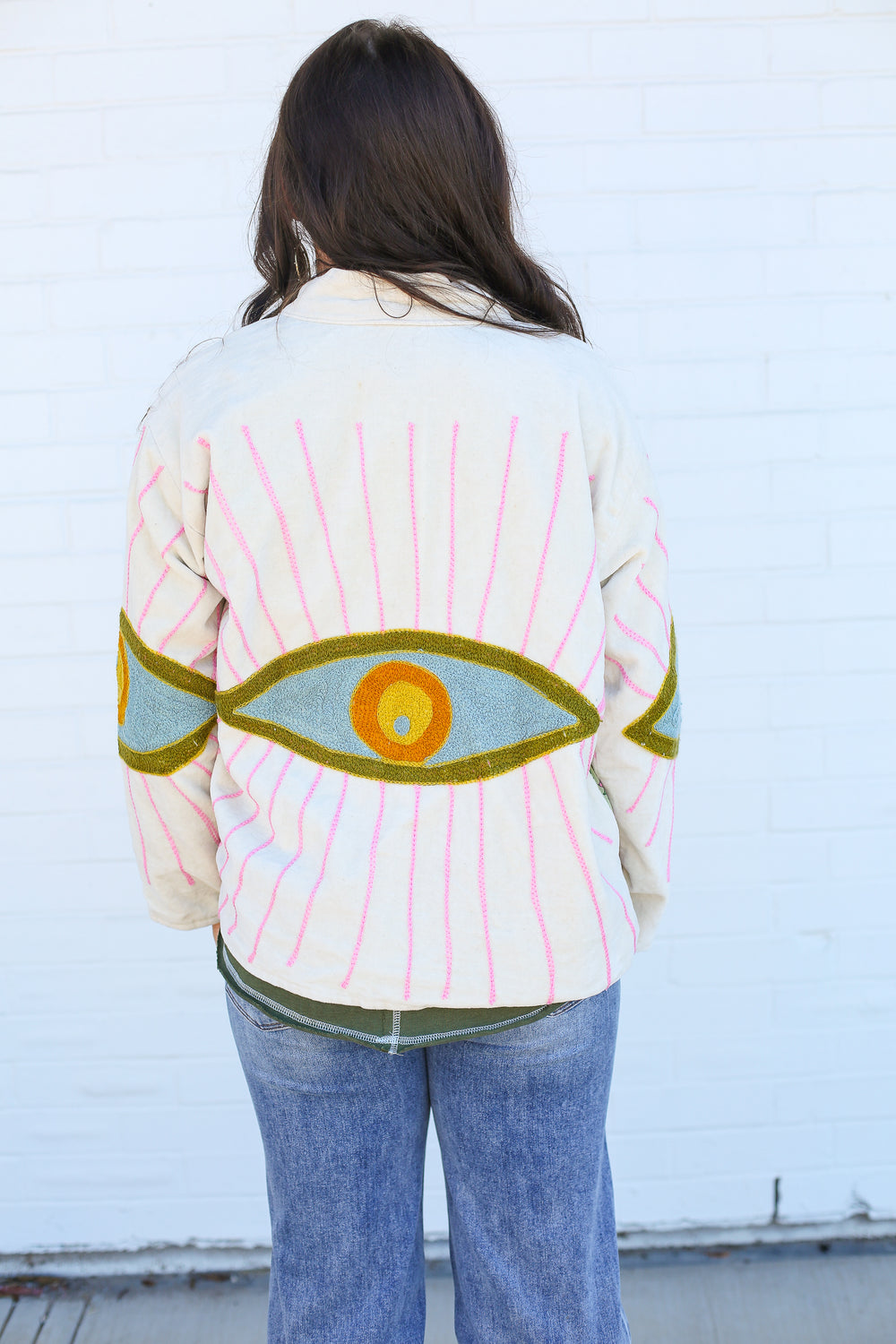 Evil Eye Velvet Jacket