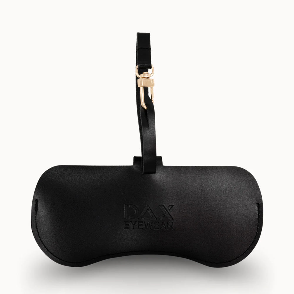 Black Eyewear Clutch