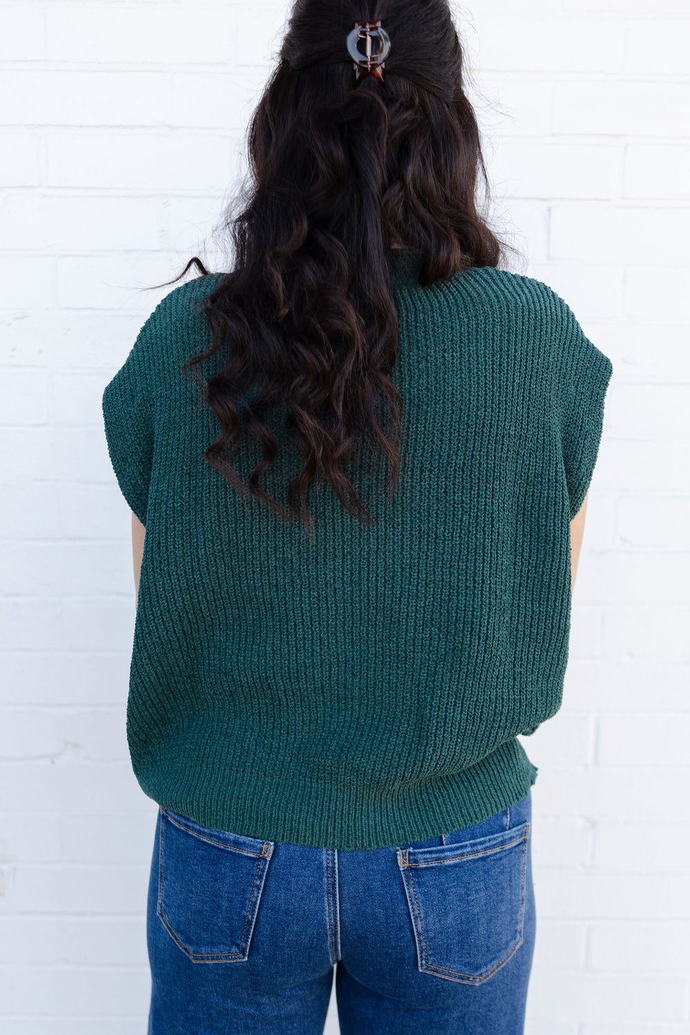 Forest Sleeveless Sweater