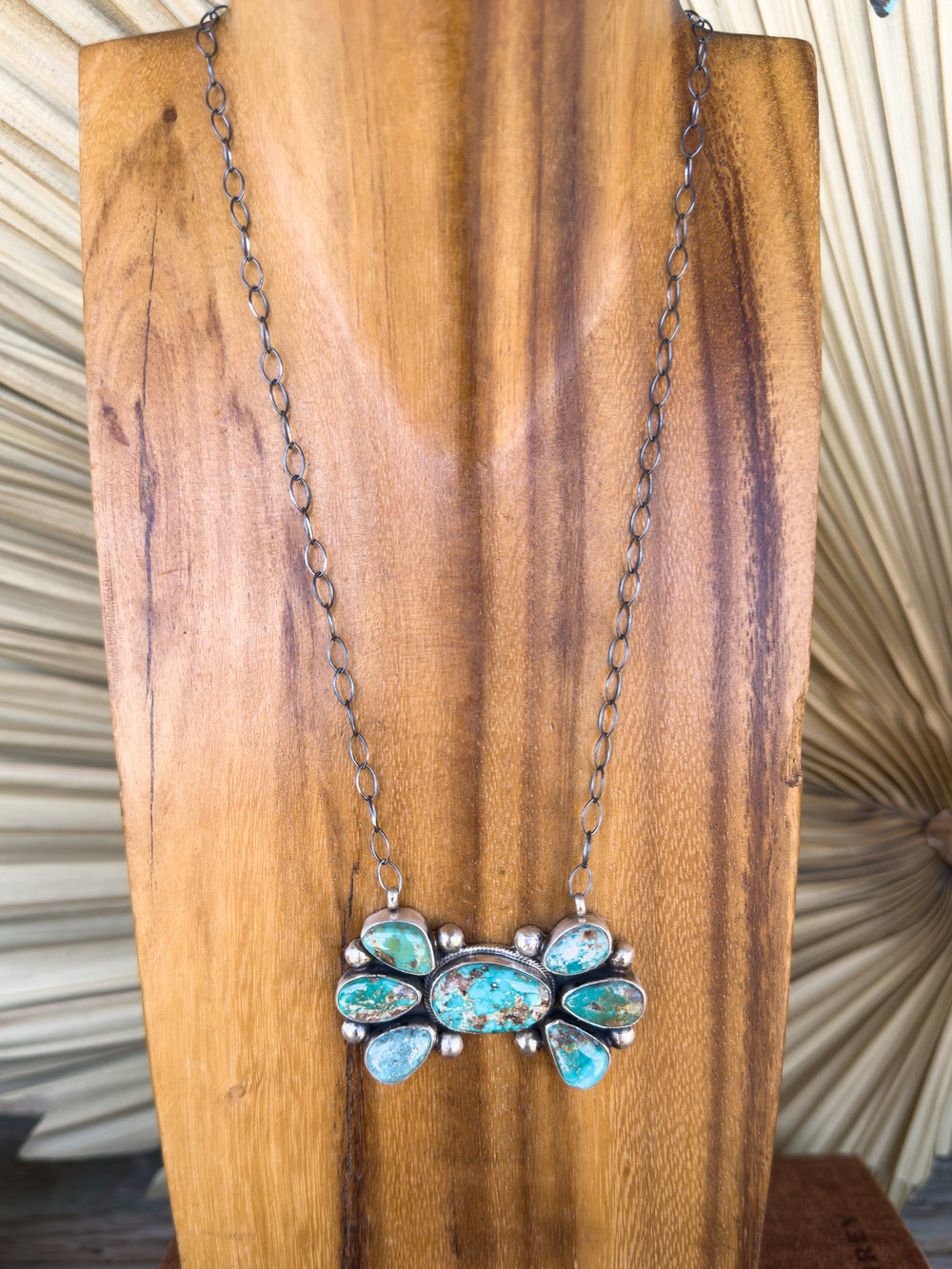 Fox Turquoise Bow Tie Necklace 1.0