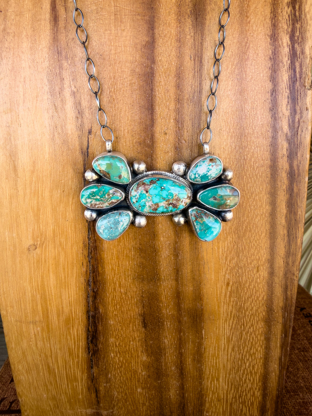 Fox Turquoise Bow Tie Necklace 1.0