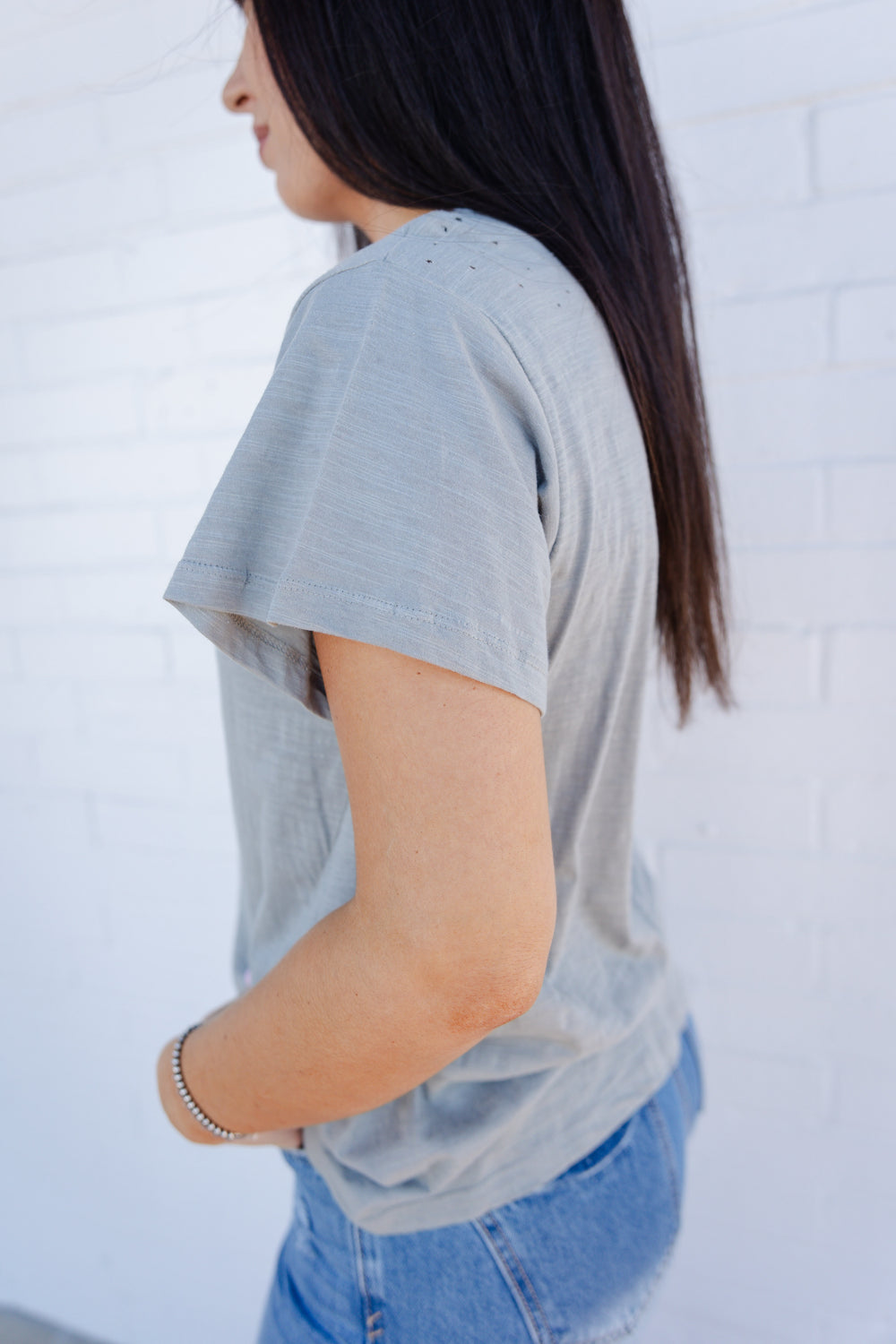 Grey Basic Tee