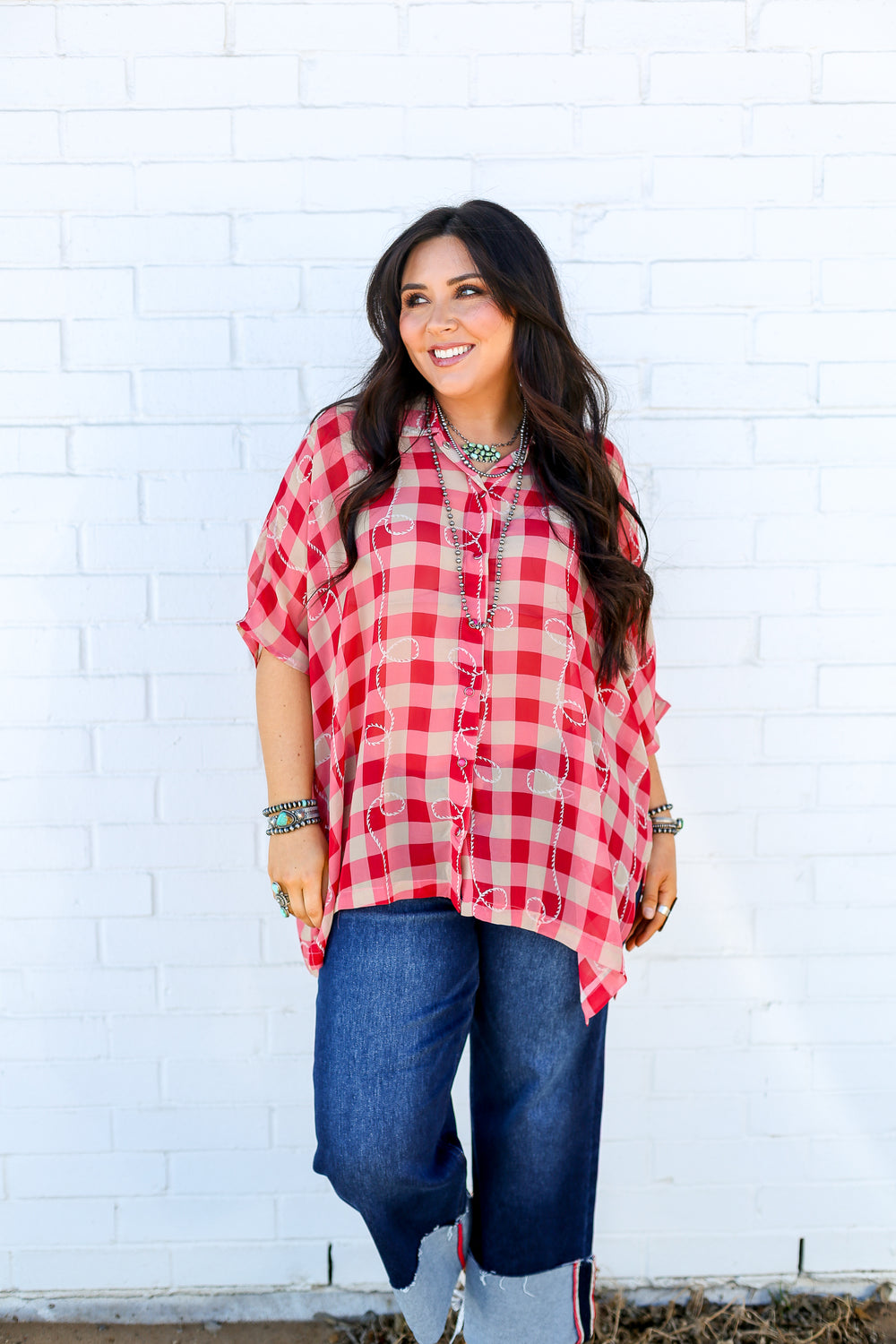 Gingyrope Square Dance Blouse