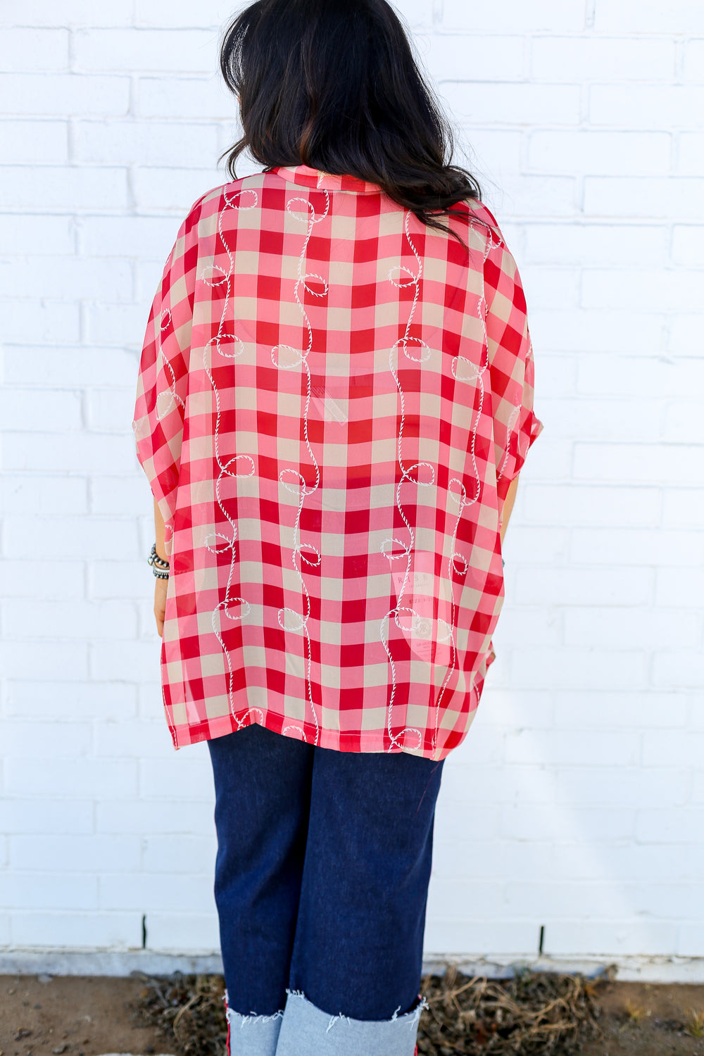 Gingyrope Square Dance Blouse