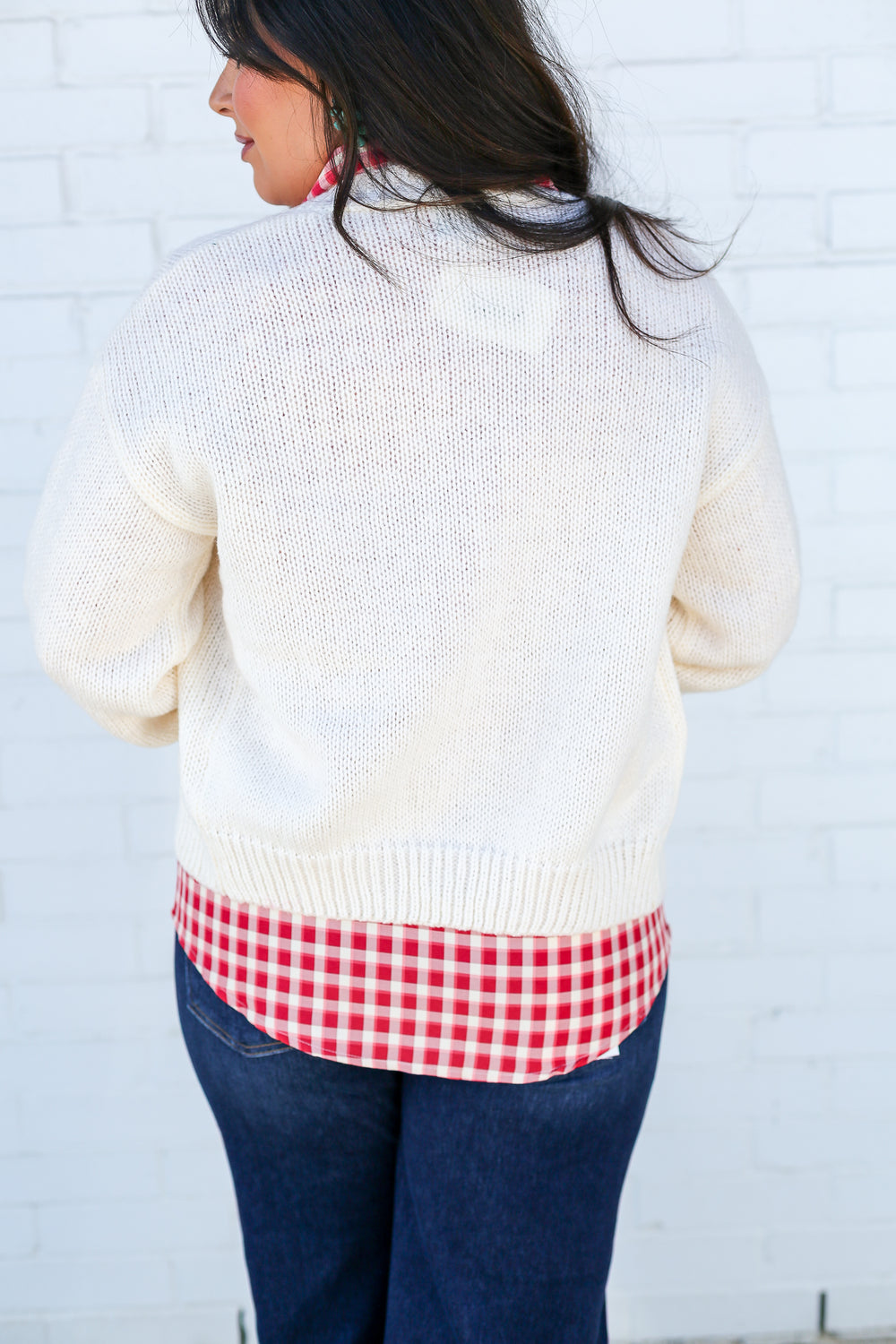 Gone Roping Ivory Cardi