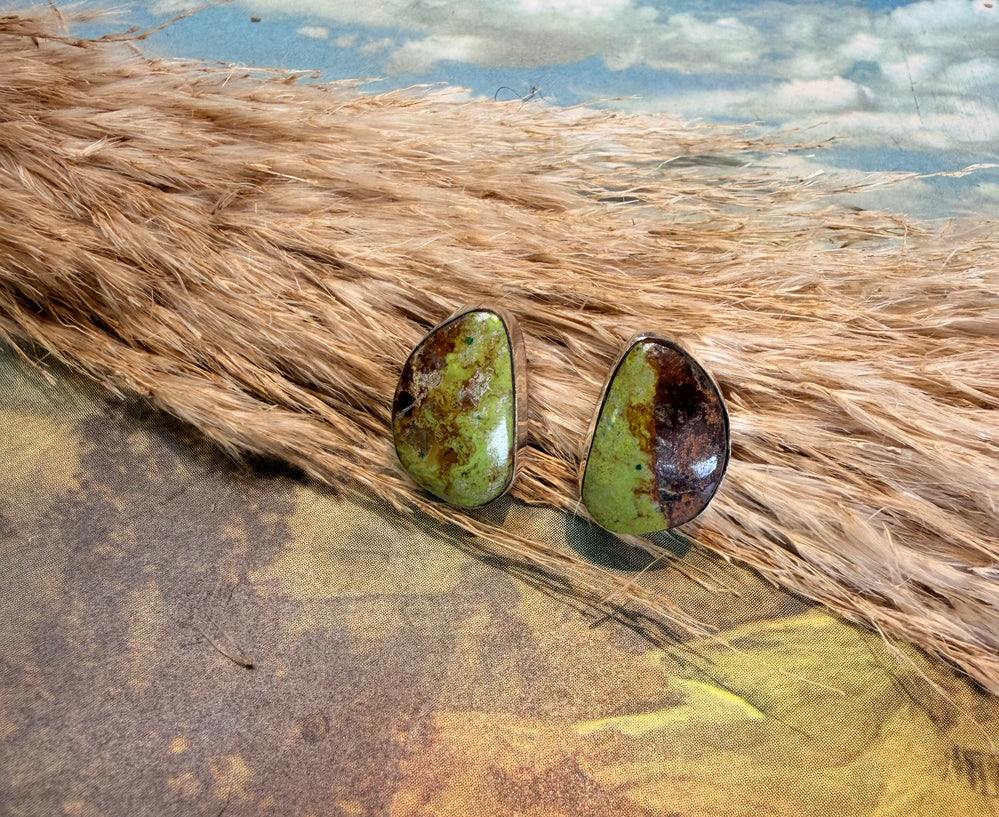 Green Misfit Studs 2.0