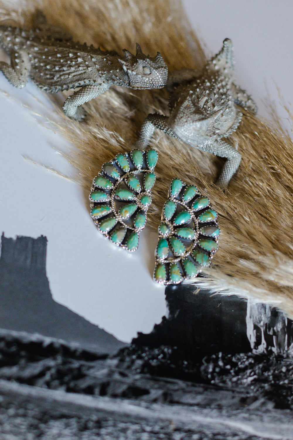 Green Turquoise Half Clusters