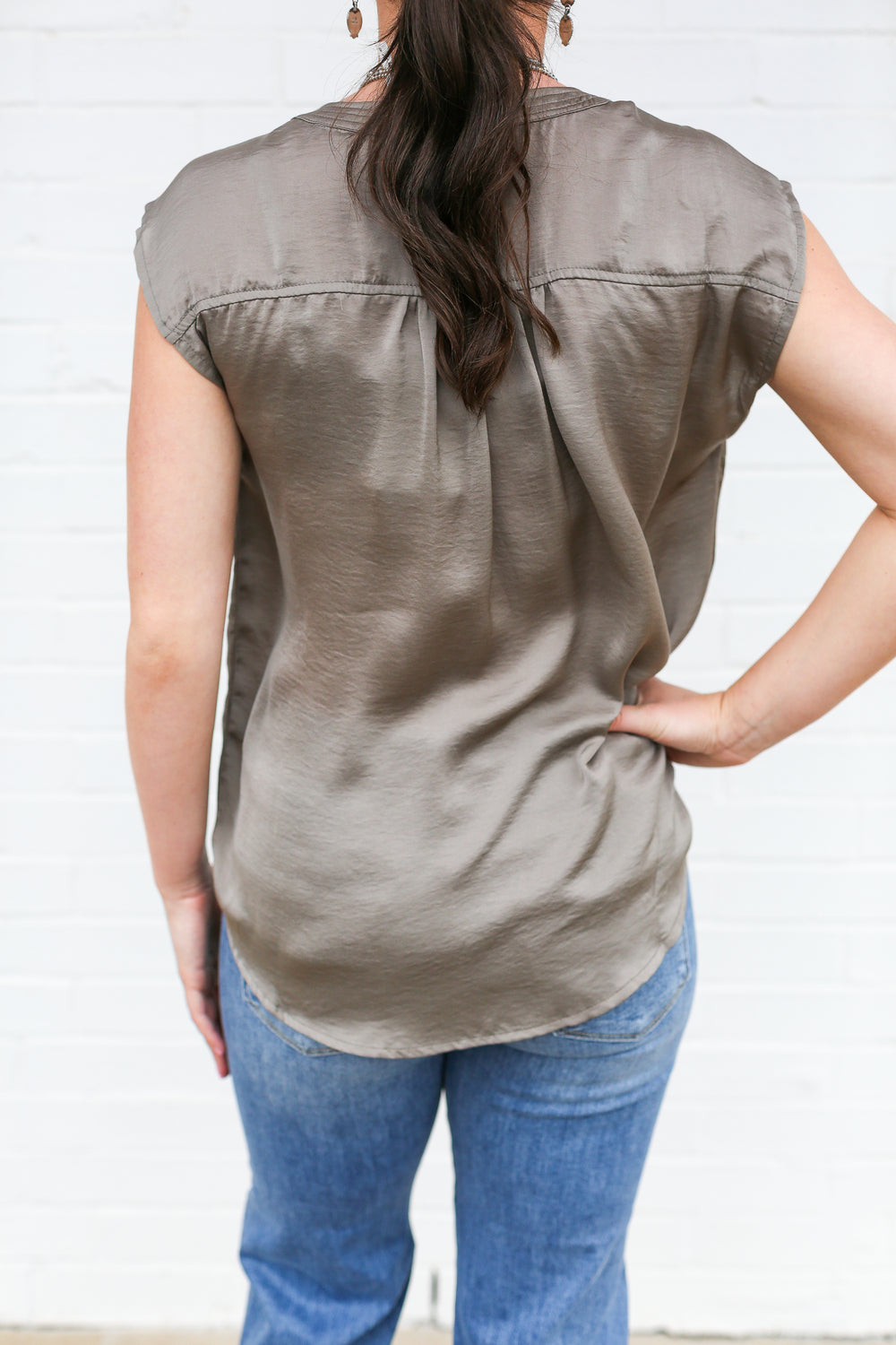 Grey Everyday Breeze Blouse