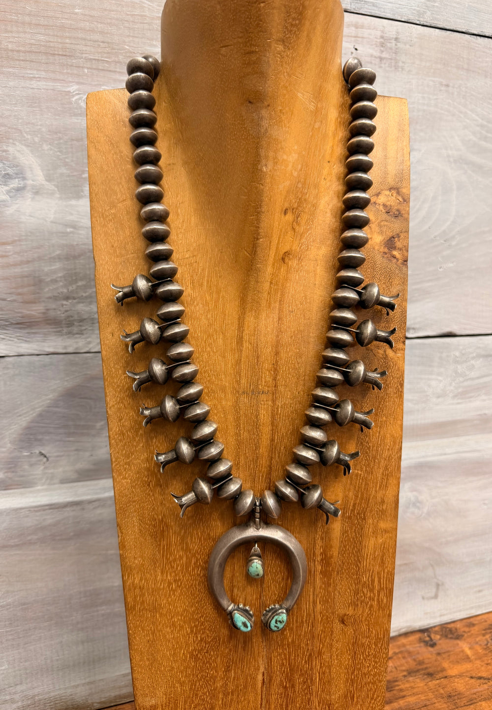 Hattie Vintage Squash Blossom Necklace