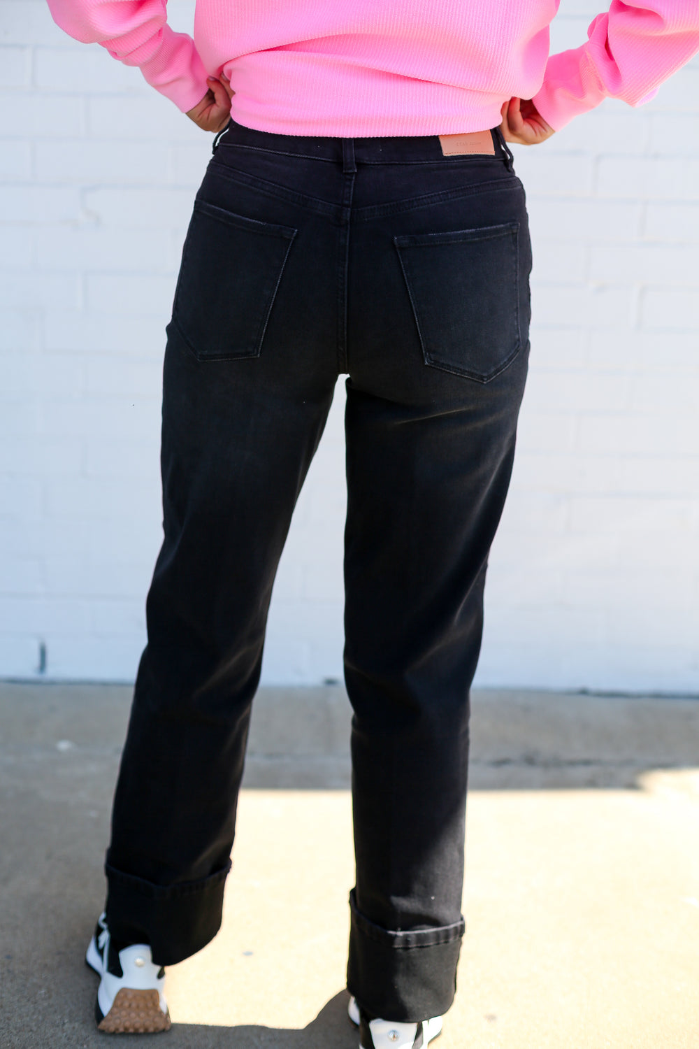 High Rise Jet Set Cuffed Holly Jeans