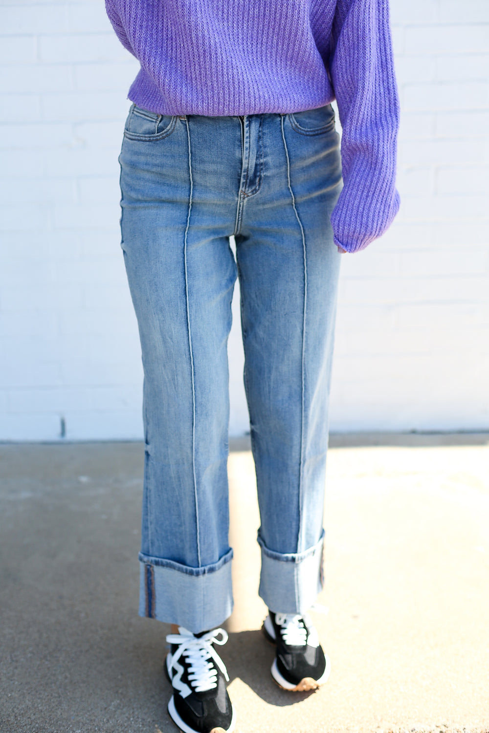 High Rise Pioneer Valley Cuffed Holly Jeans