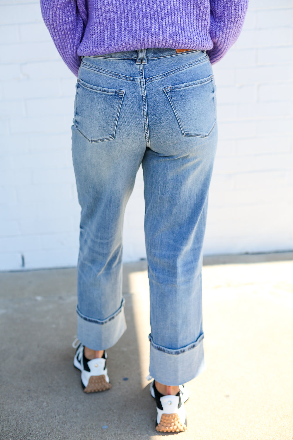High Rise Pioneer Valley Cuffed Holly Jeans