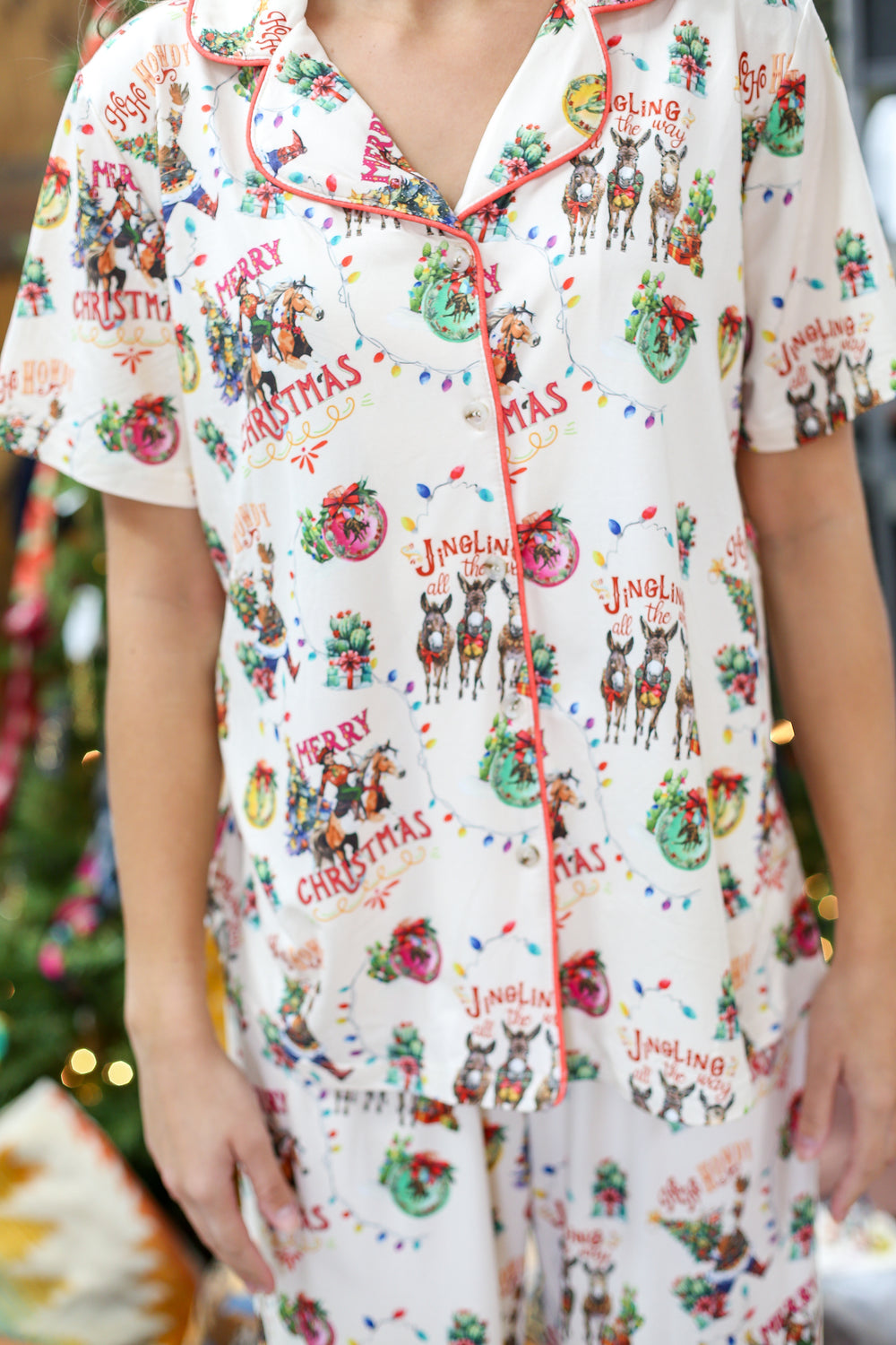 Hoho Howdy Pajama Pant Set