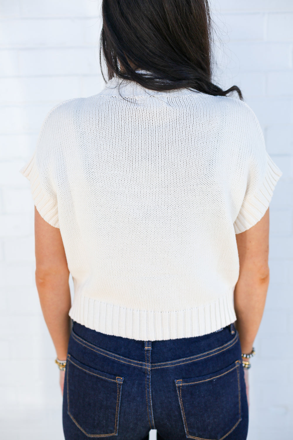 Holly Jolly Sleeveless Knit Sweater