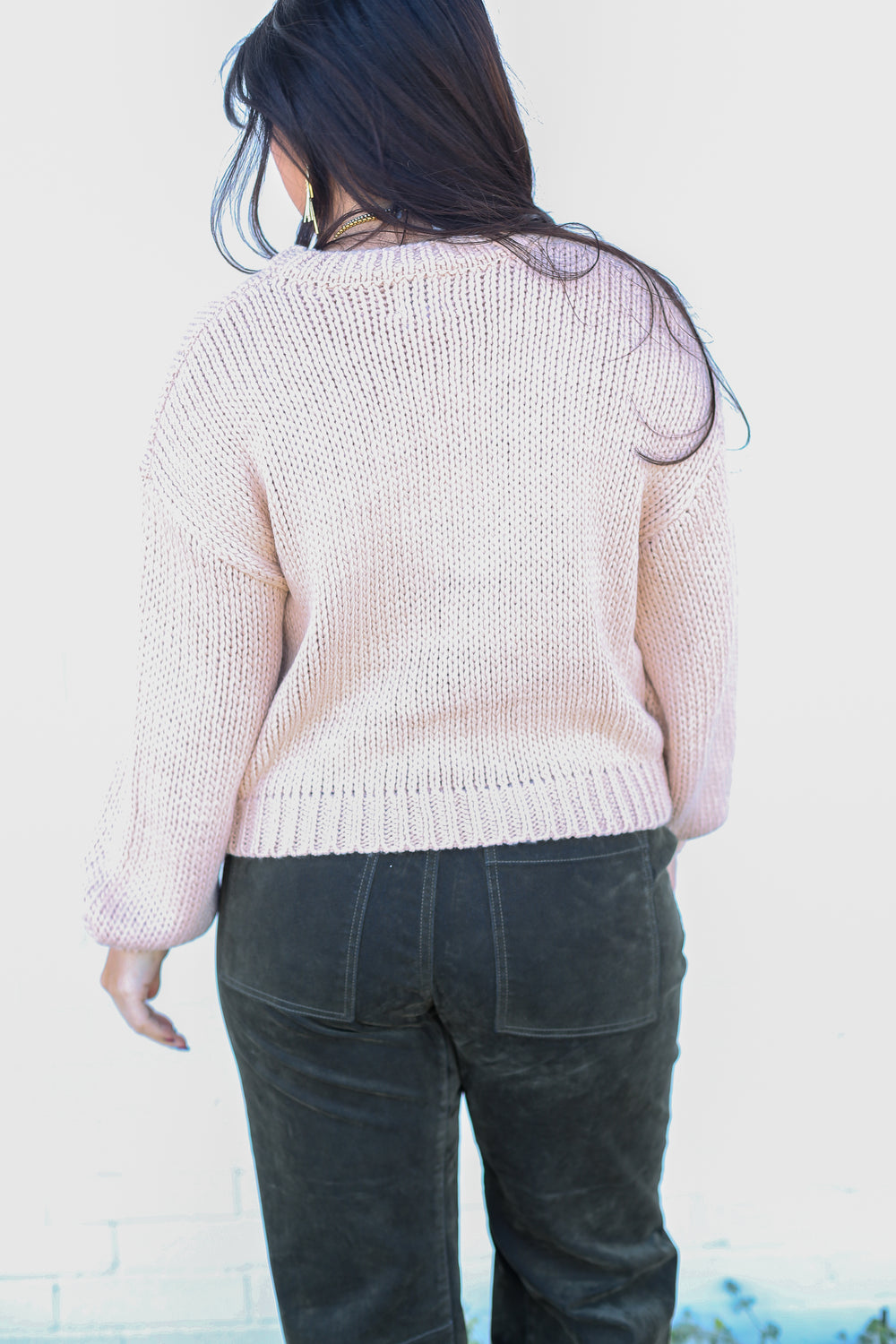 Horsing Around Crew Neck Sweater