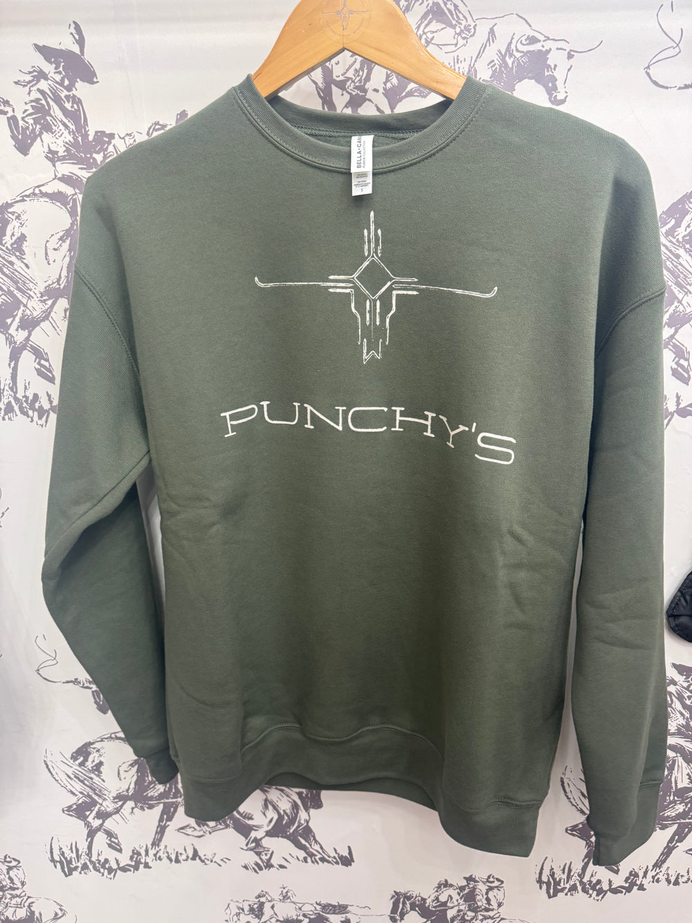 Punchy's Olive Sweatshirt